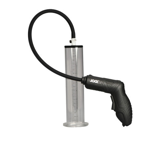 Jock Power Pumper Automatic Penis Pump with Cylinder – Enhanced Male Performance Device