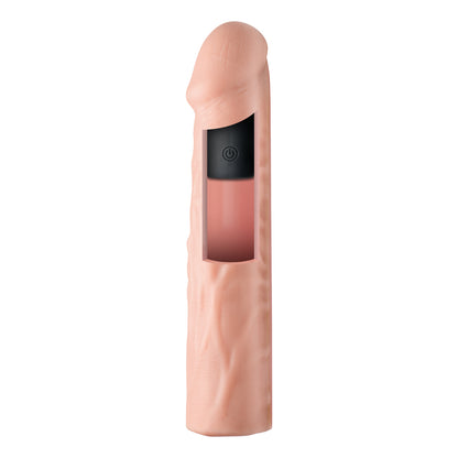 Jock Enhancers Vibrating Penis Extension W/ Remote Light