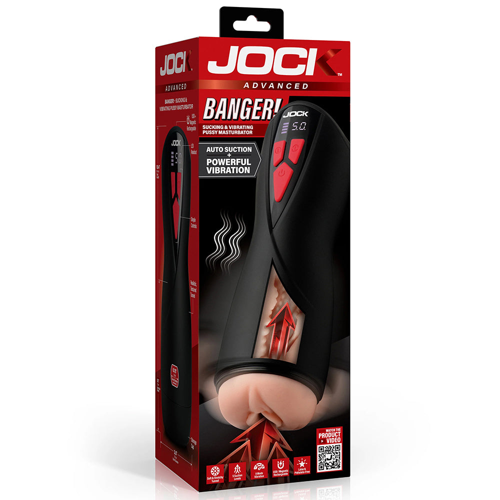 Jock Sucking & Vibrating Pussy Masturbator