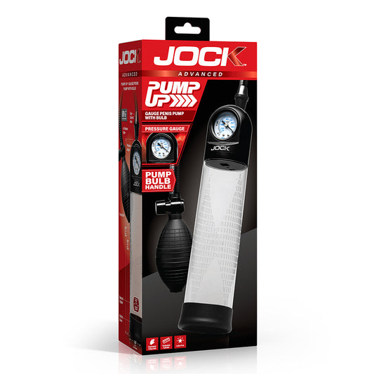 Jock Gauge Penis Pump With Bulb