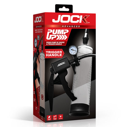 Jock Advanced Pump Up Penis Pump With Gauge & Trigger Handle