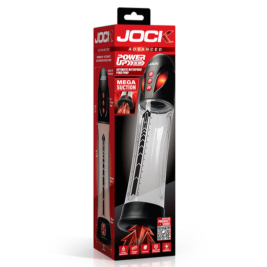 Jock Advanced Power Up Automatic Waterproof Penis Pump