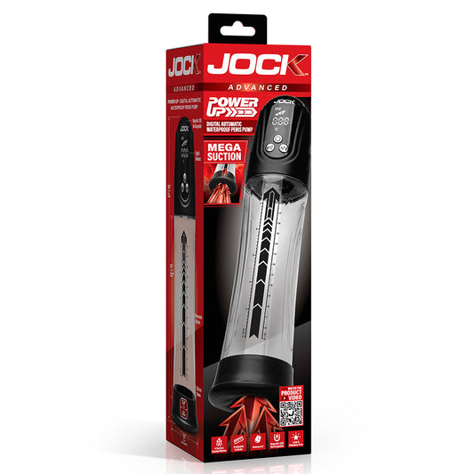 Jock Advanced Power Up Digital Automatic Waterproof Penis Pump