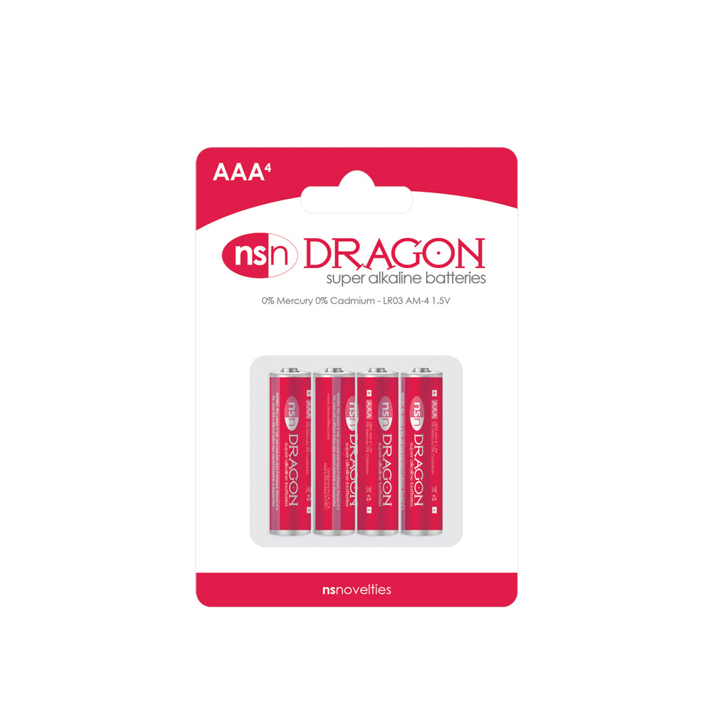 Dragon AAA Alkaline Batteries - 4 Pack
