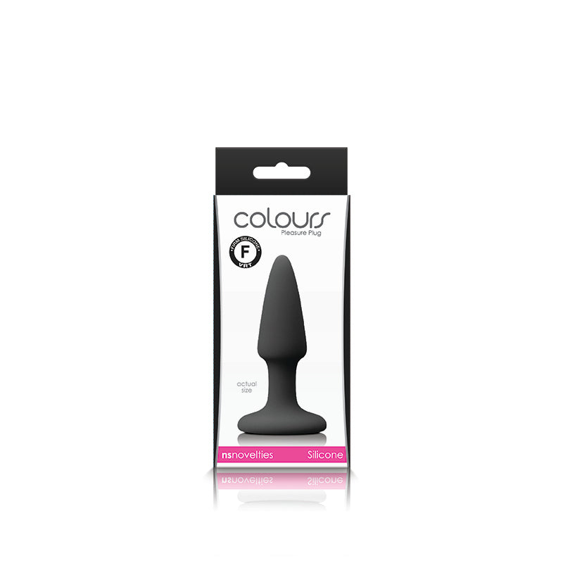 Colours Pleasures Mini Plug Black – Compact Anal Plug for Beginners