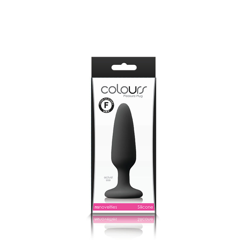 Colours Pleasures Small Black Anal Plug