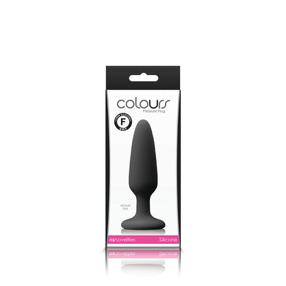 Colours Pleasures Small Black Anal Plug