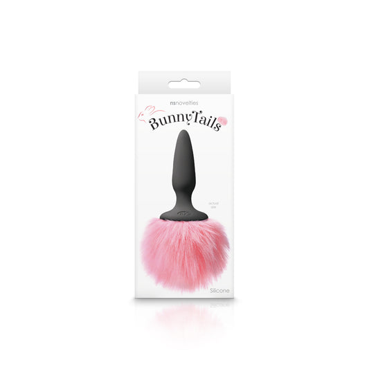 Mini Pink Bunny Tails – Soft Faux Fur Craft Accessory