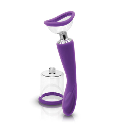 Inya Pump and Vibe Purple – Dual-Action Kegel Pump and Vibrator Sex Toy