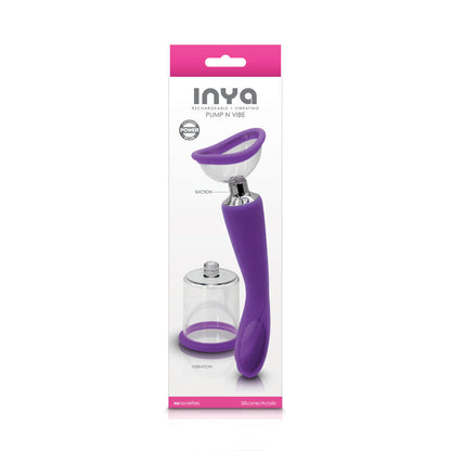 Inya Pump and Vibe Purple – Dual-Action Kegel Pump and Vibrator Sex Toy