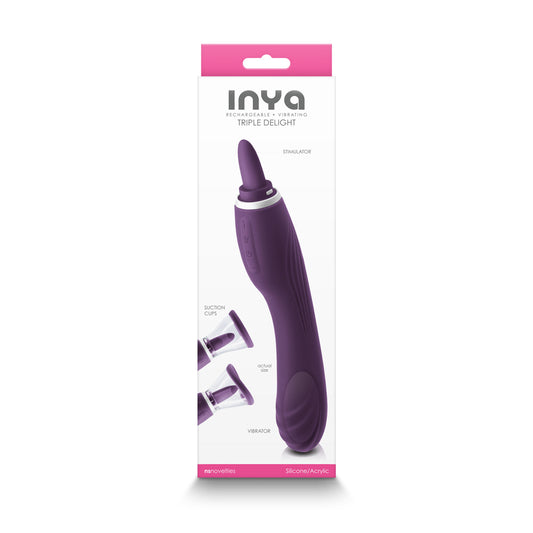 Inya Triple Delight Purple Flowering Plant