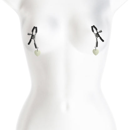 G3 Bound Nipple Clamps – Gunmetal Finish, Adjustable BDSM Nipple Gear
