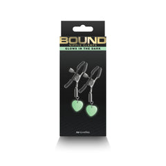 G3 Bound Nipple Clamps – Gunmetal Finish, Adjustable BDSM Nipple Gear