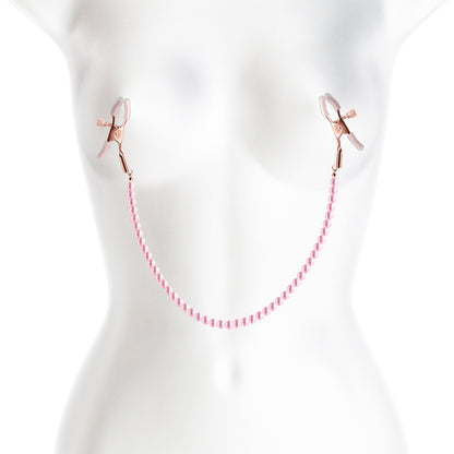 Nipple Clamps DC1 Pink – Bound Bondage Toy