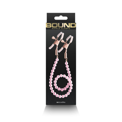 Nipple Clamps DC1 Pink – Bound Bondage Toy