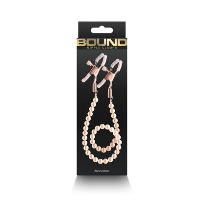 Nipple Clamps DC1 – Rose Gold – Bound