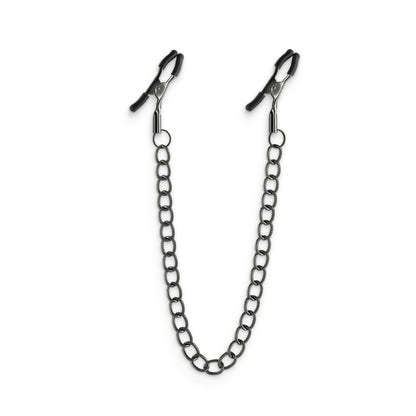 DC2 Bound Nipple Clamps Gunmetal Finish BDSM Gear