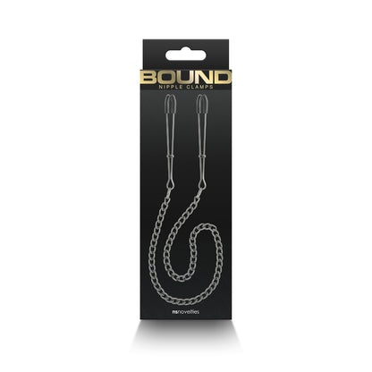 Bound DC3 Gunmetal Nipple Clamps – BDSM Bondage Gear