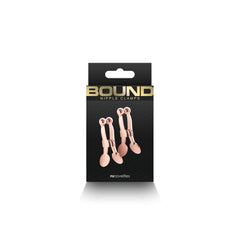 Nipple Clamps C1 Rose Gold – Bound