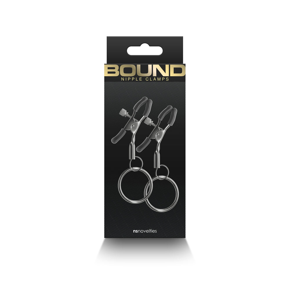 Bound C2 Gunmetal Nipple Clamps – BDSM Gear