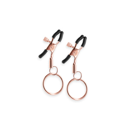 Bound Nipple Clamps C2 Rose Gold – Adjustable BDSM Gear