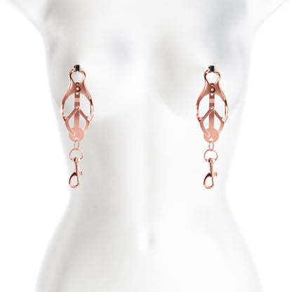 Nipple Clamps Bound C3 – Rose Gold Adjustable BDSM Nipple Clips