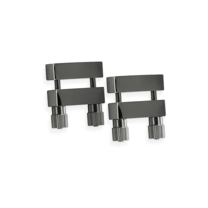Bound Nipple Clamps V1 Gunmetal – BDSM Metal Nipple Clamp