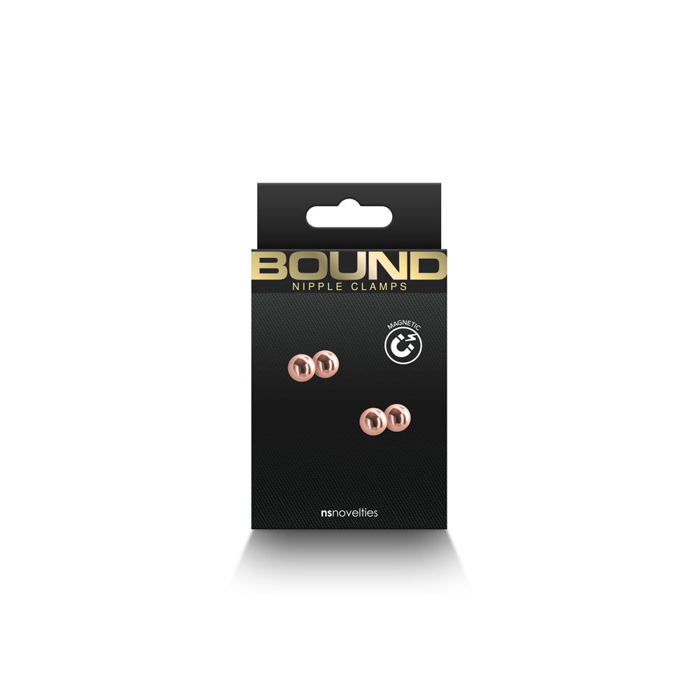 Rose Gold Nipple Clamps M1 Bound