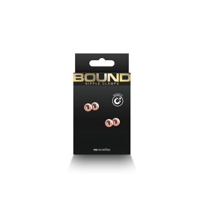 Rose Gold Nipple Clamps M1 Bound