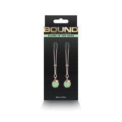 Bound Nipple Clamps G1 Rose Gold – Adjustable BDSM Nipple Clips