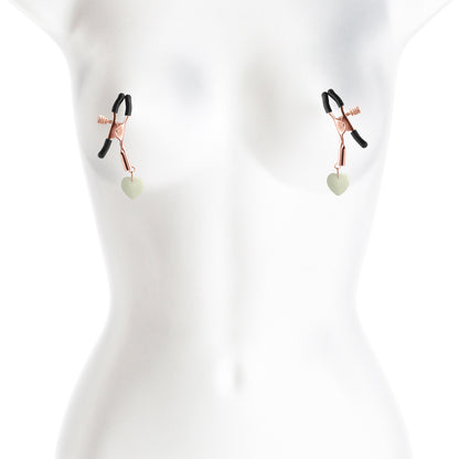 Bound Nipple Clamps G3 Rose Gold – BDSM Nipple Clamp Set