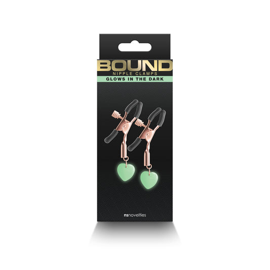 Bound Nipple Clamps G3 Rose Gold – BDSM Nipple Clamp Set