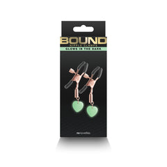 Bound Nipple Clamps G3 Rose Gold – BDSM Nipple Clamp Set