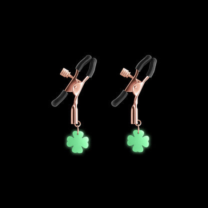 Bound Nipple Clamps - Rose Gold, Model G4