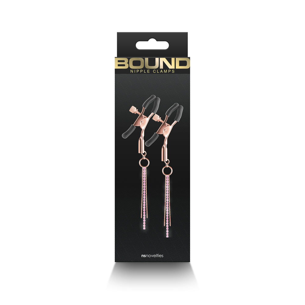 Nipple Clamps Bound D3 Rose Gold – BDSM Toy