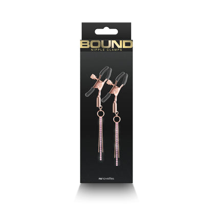 Nipple Clamps Bound D3 Rose Gold – BDSM Toy