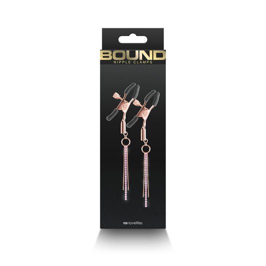 Nipple Clamps Bound D3 Rose Gold – BDSM Toy