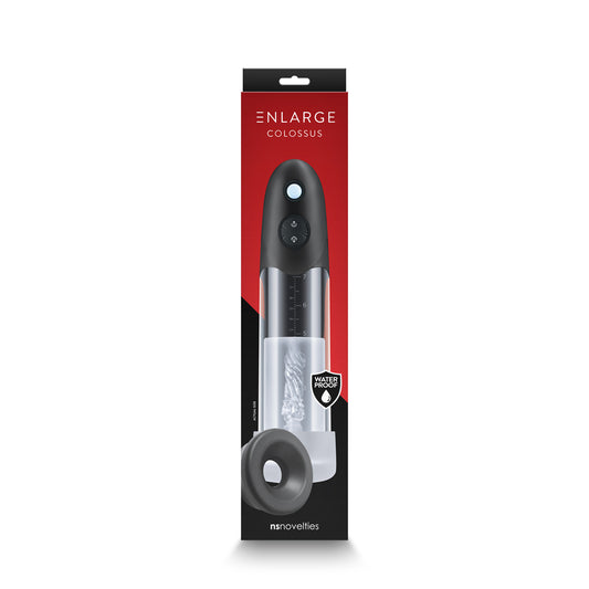 Colossus Black Penis Pump for Enlargement – Vacuum Pump for Male Enhancement