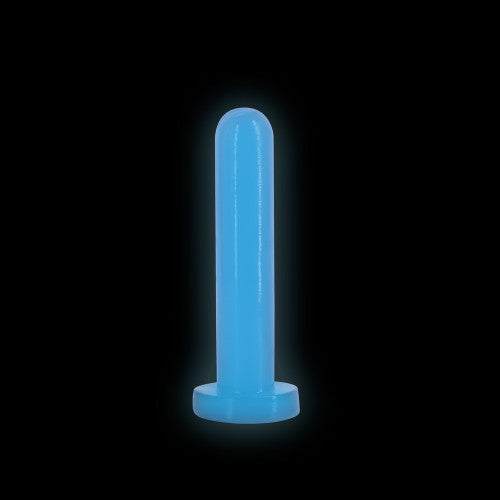 Firefly Thrill Blue – Glow-in-the-Dark Dildo Made of Body-Safe TPE for Luminous Pleasure
