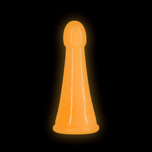 Playful and body safe TPE dildos that glow in the dark