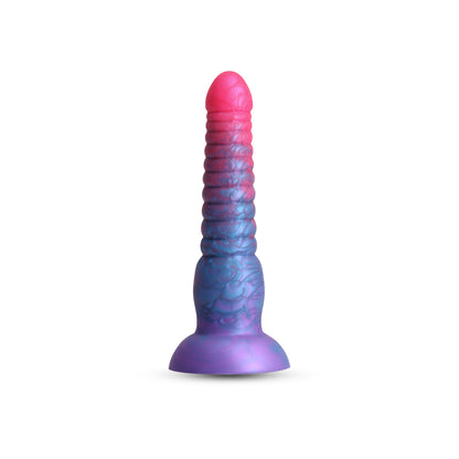Colours Stacked 6" Dildo Pink/Blue
