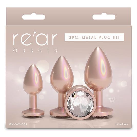 Rear Assets Trainer Kit Iridescent Champagne Clear Gem