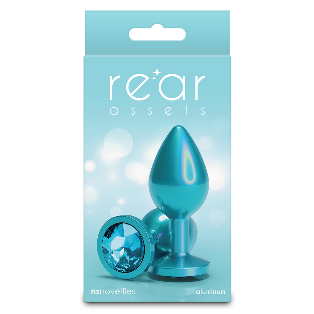 Rear Assets Iridescent Teal Medium Teal Gem