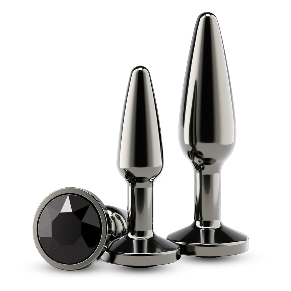 Rear Assets Tapered Trainer Kit Gunmetal Black Gem