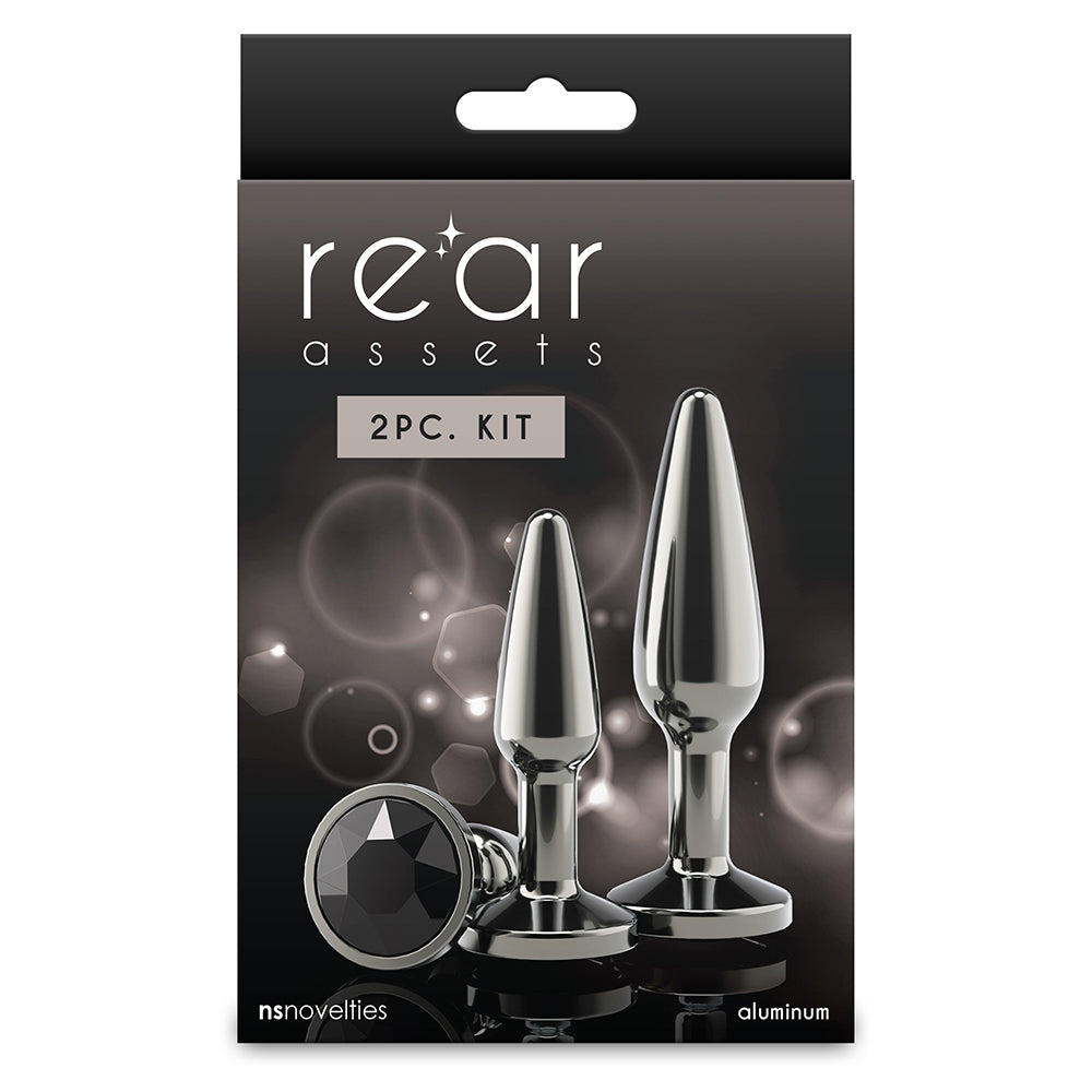 Rear Assets Tapered Trainer Kit Gunmetal Black Gem