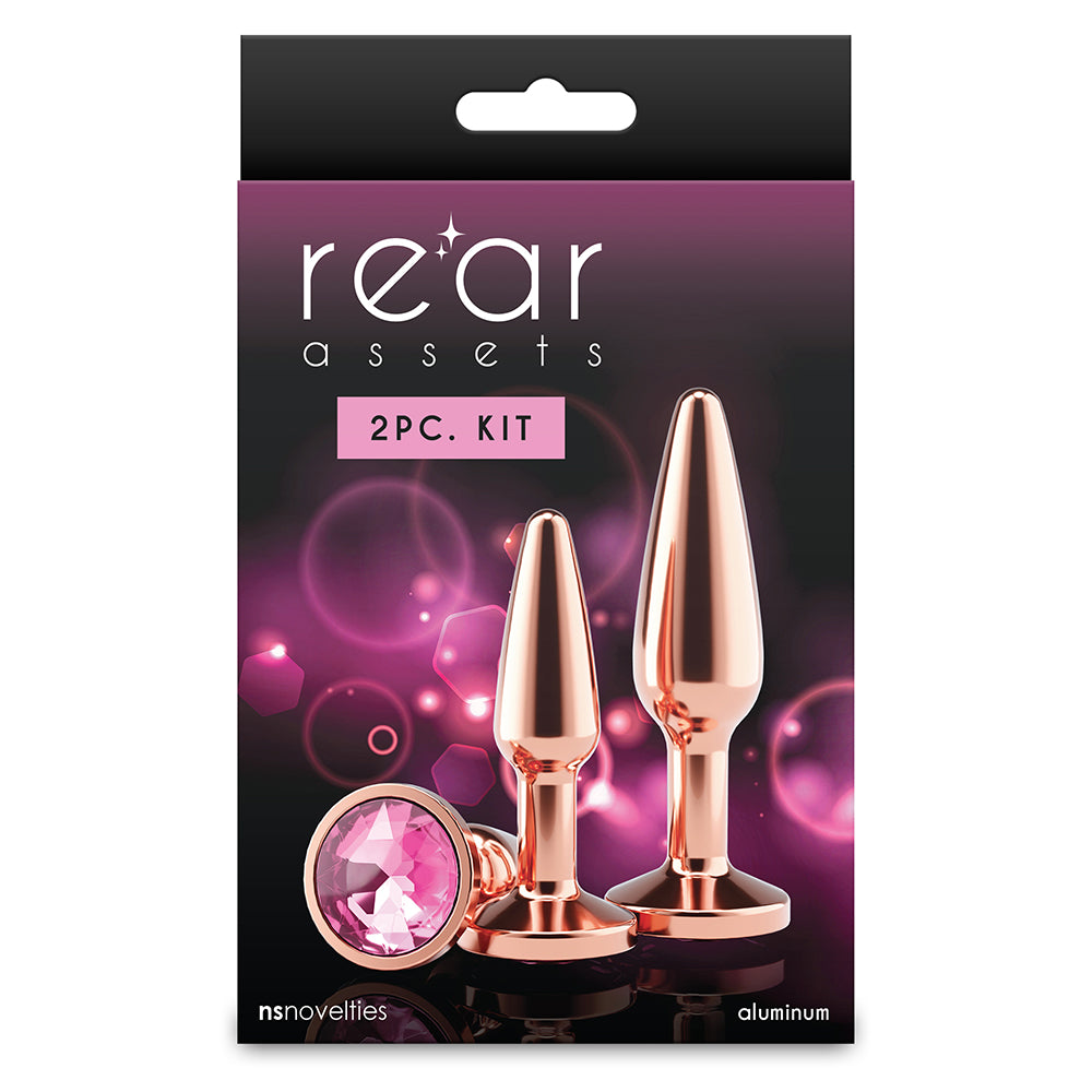 Rear Assets Tapered Trainer Kit Rose Gold Pink Gem