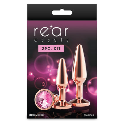 Rear Assets Tapered Trainer Kit Rose Gold Pink Gem