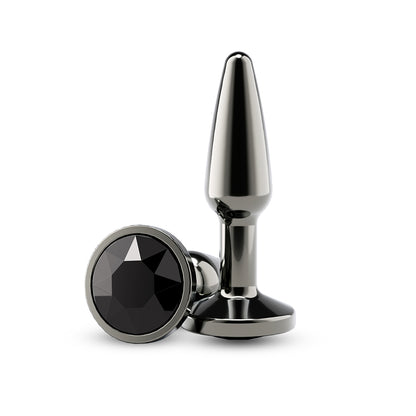 Rear Assets Tapered Small Gunmetal Black Gem