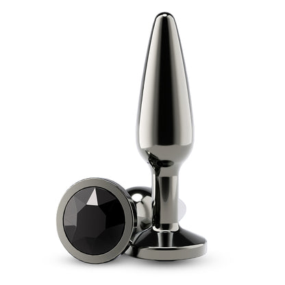 Rear Assets Tapered Medium Gunmetal Black Gem