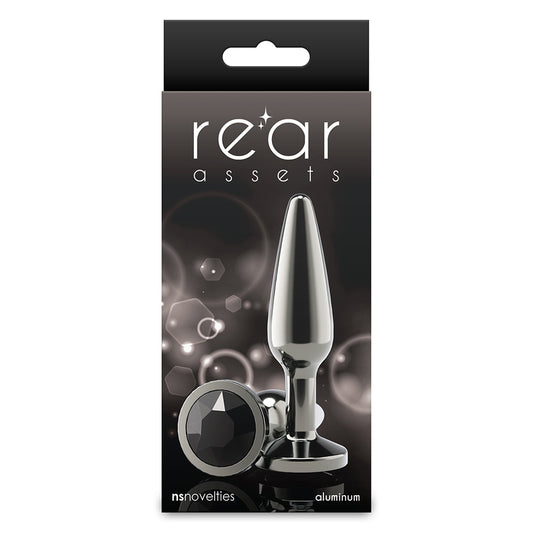 Rear Assets Tapered Medium Gunmetal Black Gem